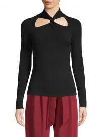 Twist Neck Pullover at Saks Fifth Avenue